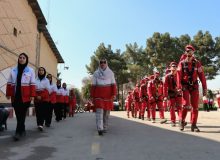 اعزام تیم‌های واکنش سریع و بالگرد هلال‌احمر فارس به بندرعباس