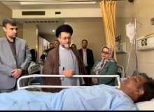 رئیس کل‌دادگستری فارس از مصدومین حادثه انفجار  بندر عباس عیادت کرد