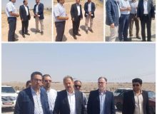 بازدید مدیر کل ومعاونین راه و شهرسازی فارس و نماینده مردم فسا در مجلس شورای اسلامی از پروژه‌های راه‌سازی در محورهای شرق فارس