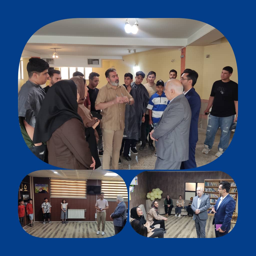 بازدید مدیر عامل مجمع خیرین شهرساز و فرهنگ ساز شیراز از فعالیتهای موسسه های فرهنگی وهنری وابسته به خانه جوان شیراز