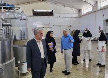 بازدید مدیرکل استاندارد استان فارس و هیئت همراه از کارخانه تولیدی شیراز صدک