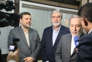گفتکوی زنده خبری وزیر امور خارجه با شبکه خبر در شیراز