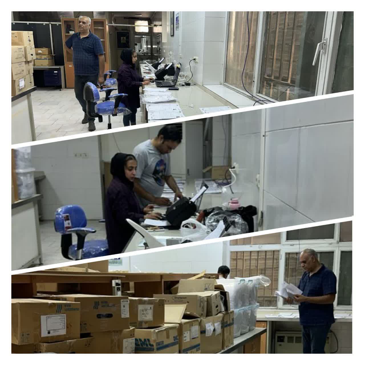 آغاز فرآیند اسکن و ساماندهی فرم های اهدا بمنظور امکان امحا