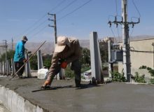 پایان عملیات بتن‌ریزی عرشه شمال شرقی تقاطع غیرهمسطح قائم–رحمت–احمدی  همزمان با هفته شیراز