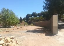 توقف دیوارگذاری غیرمجاز در حریم رودخانه قلات