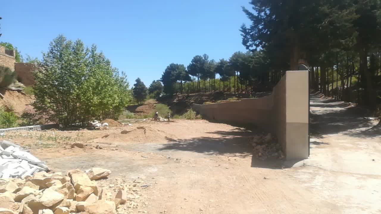 توقف دیوارگذاری غیرمجاز در حریم رودخانه قلات