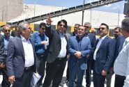 جلسه با فعالان اقتصادی و بازدید از واحدهای تولیدی و صنایع معدنی شهرستان نی ریز