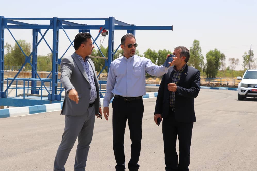 تاکید سرپرست شرکت شهرکهای صنعتی فارس بر بهرهبرداری طرح تصفیهخانه فاضلاب شیراز