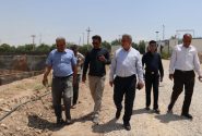 بازدید شهردار منطقه ۲ از روند اجرایی و پیشرفت پروژه سرمایه گذاری بنک داران شیراز