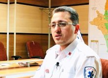 ۱۰ نفر از مصدومان حادثه واژگونی اتوبوس محور فیروزآباد ـ کوار هنوز در بیمارستان بستری هستند