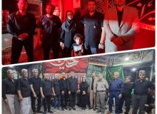 بازدید شهردار منطقه یک شیراز از موکب ریحانه‌الحسین (س) و هیئت عزاداران شهدای آبادان در ایام محرم