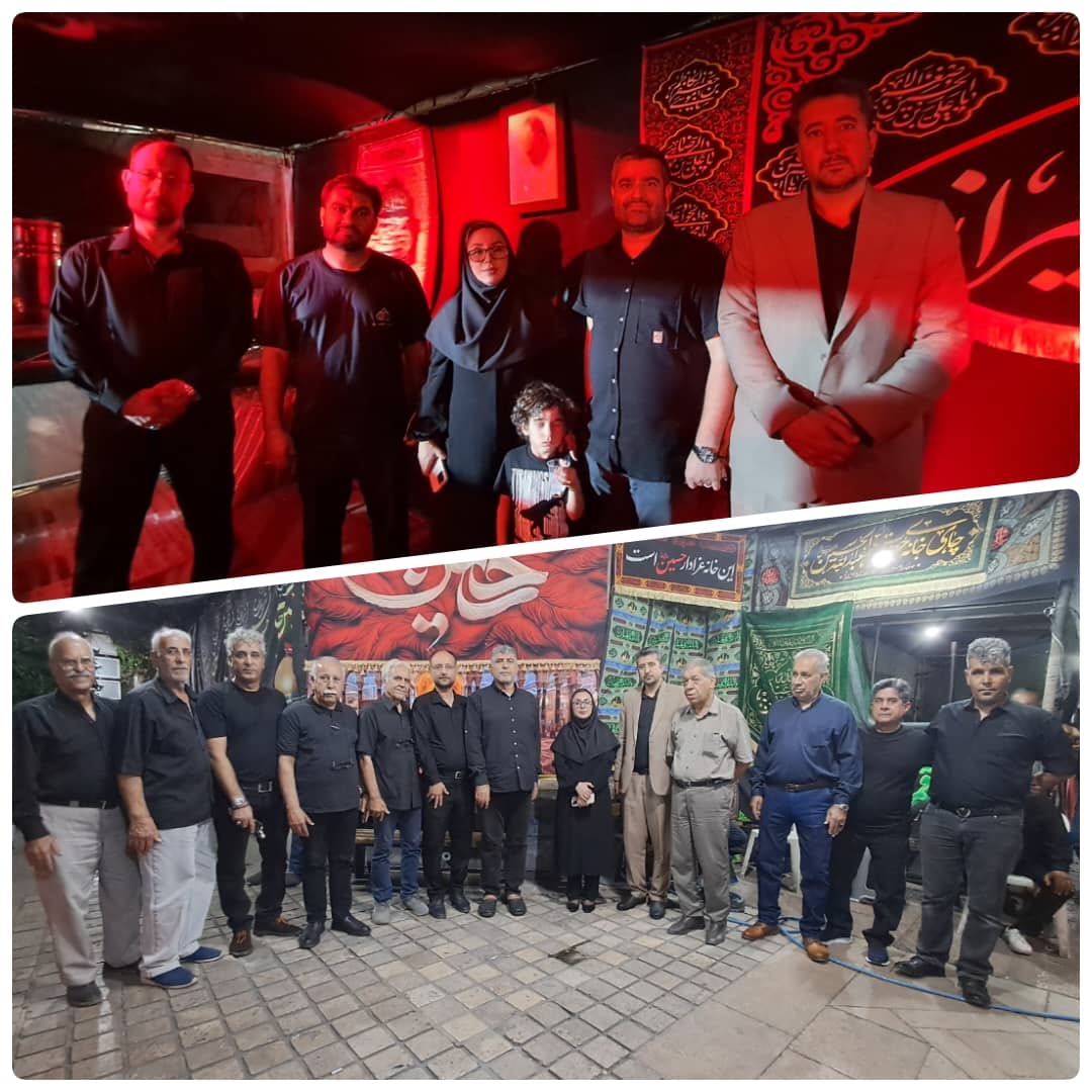 بازدید شهردار منطقه یک شیراز از موکب ریحانهالحسین (س) و هیئت عزاداران شهدای آبادان در ایام محرم