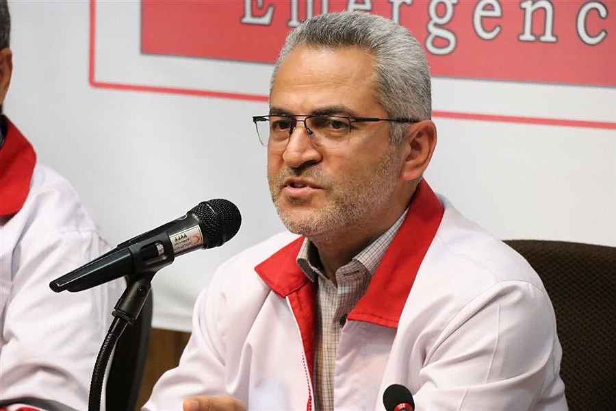 امدادرسانی هلالاحمر فارس به بیش از ۲هزار و ۹۰۷ نفر در ۸۲۱ حادثه
