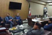 دیدار و نشست مشترک مدیرکل صمت فارس بامدیرکل منابع طبیعی استان مدیرکل صمت فارس