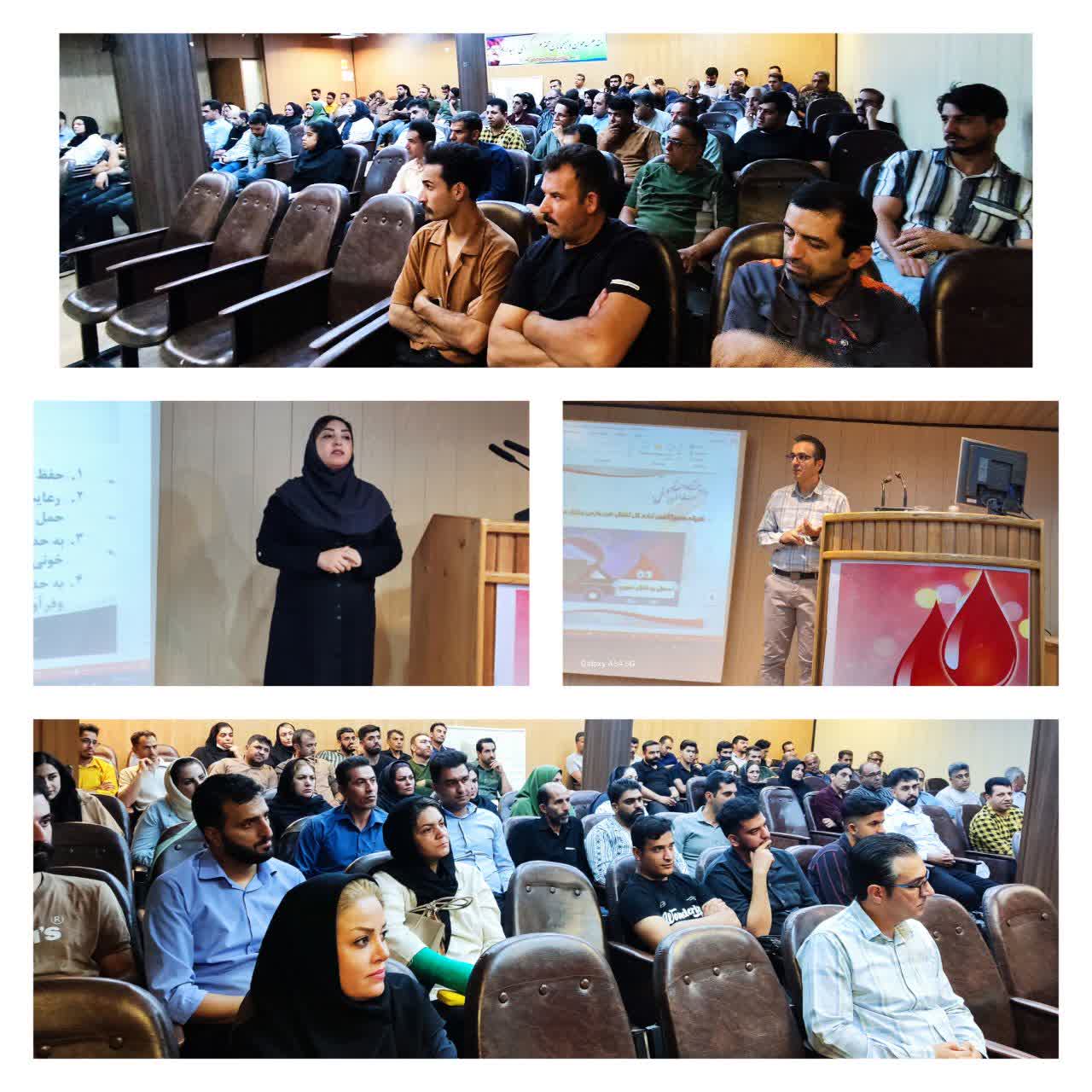 برگزاری اولین دوره آموزشی مسنجرهای مراکز درمانی برای دومین گروه در انتقال خون فارس