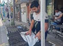 توزیع اقلام فرهنگی در روز جهانی بدون پلاستیک در شیراز