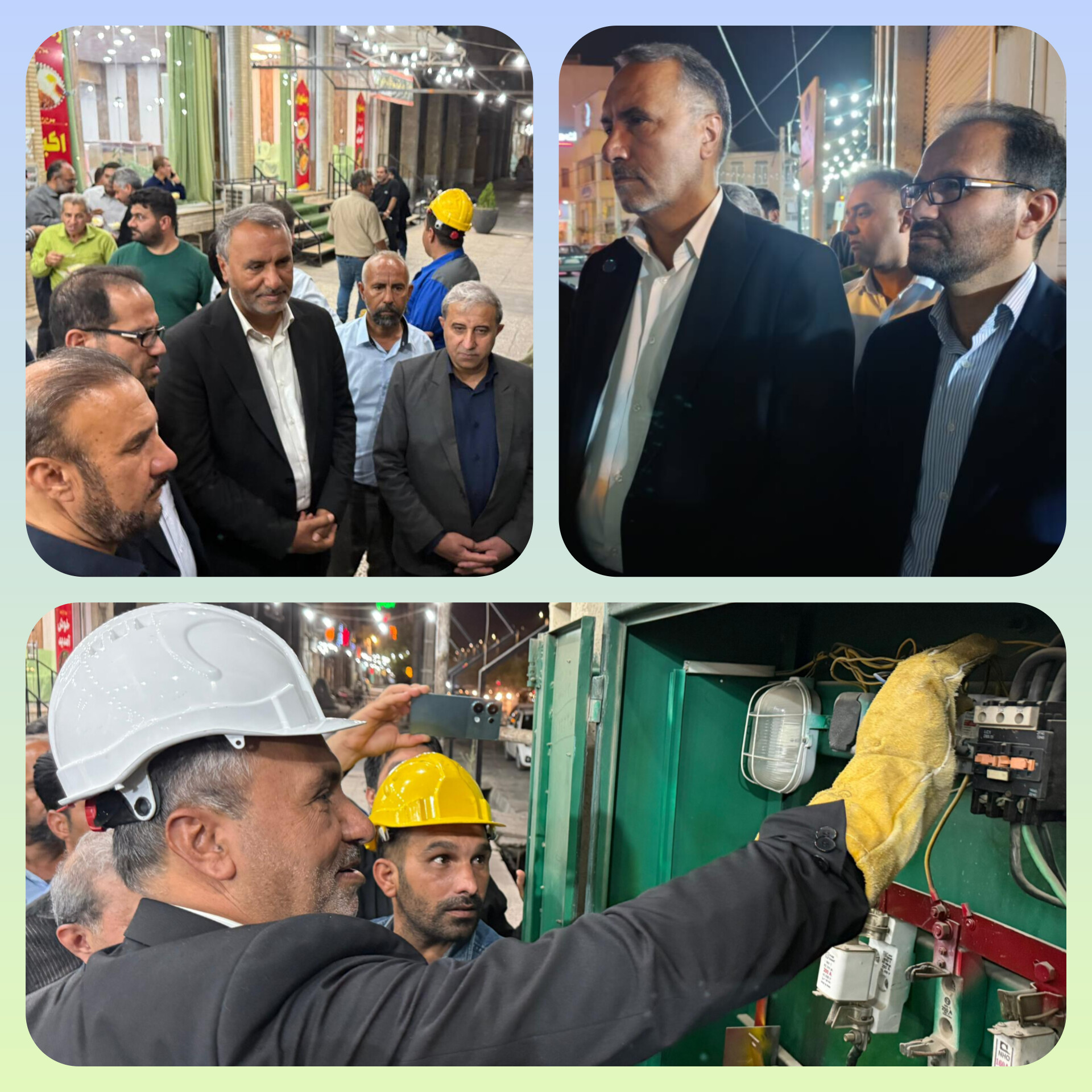 افتتاح ۱۶۷ میلیارد تومان پروژه برقی در شهرستان جهرم