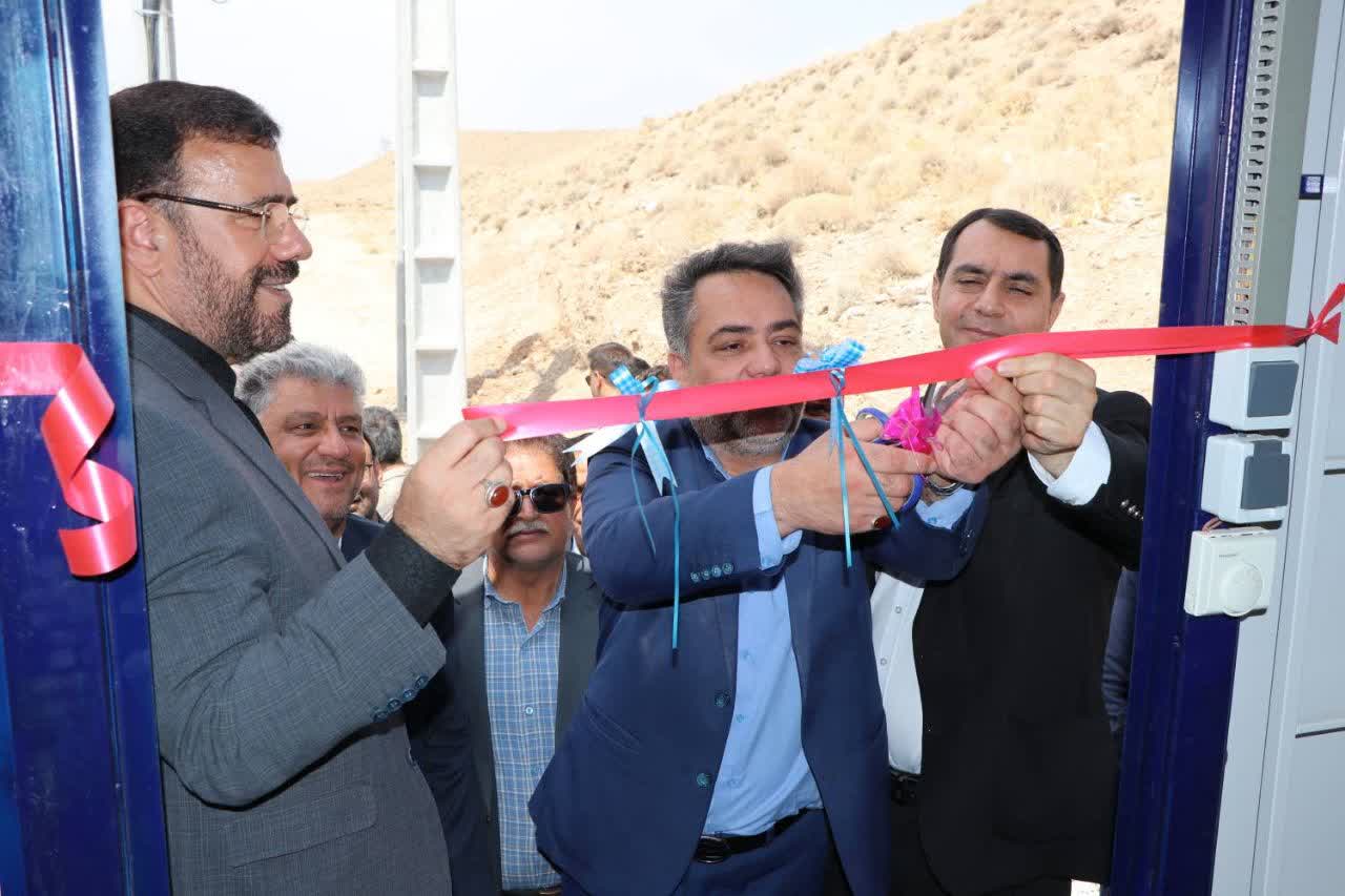شرکت آبفا با رویکرد علمی و جهادی بحران آب استان را مهار کرده است / افتتاح پروژه ۲۷۰ میلیارد ریالی آبرسانی در صفاشهر