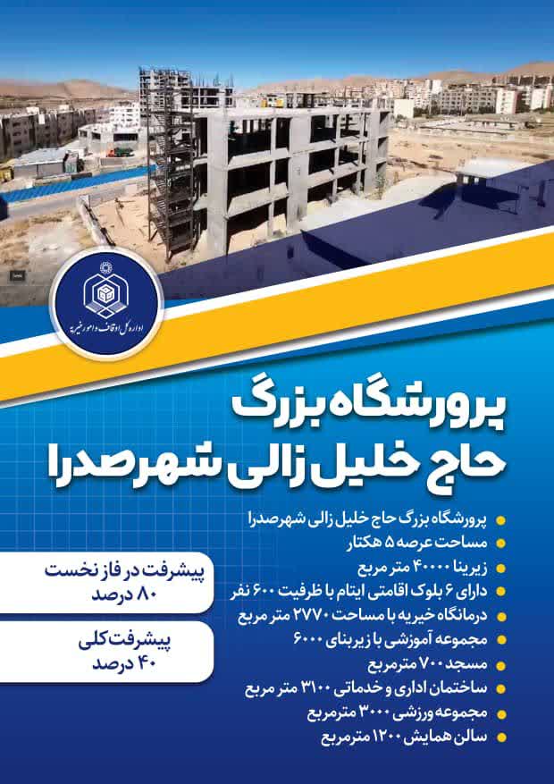 پذیرش دانش آموزان بی بضاعت در مجتمع حاج خلیل زالی