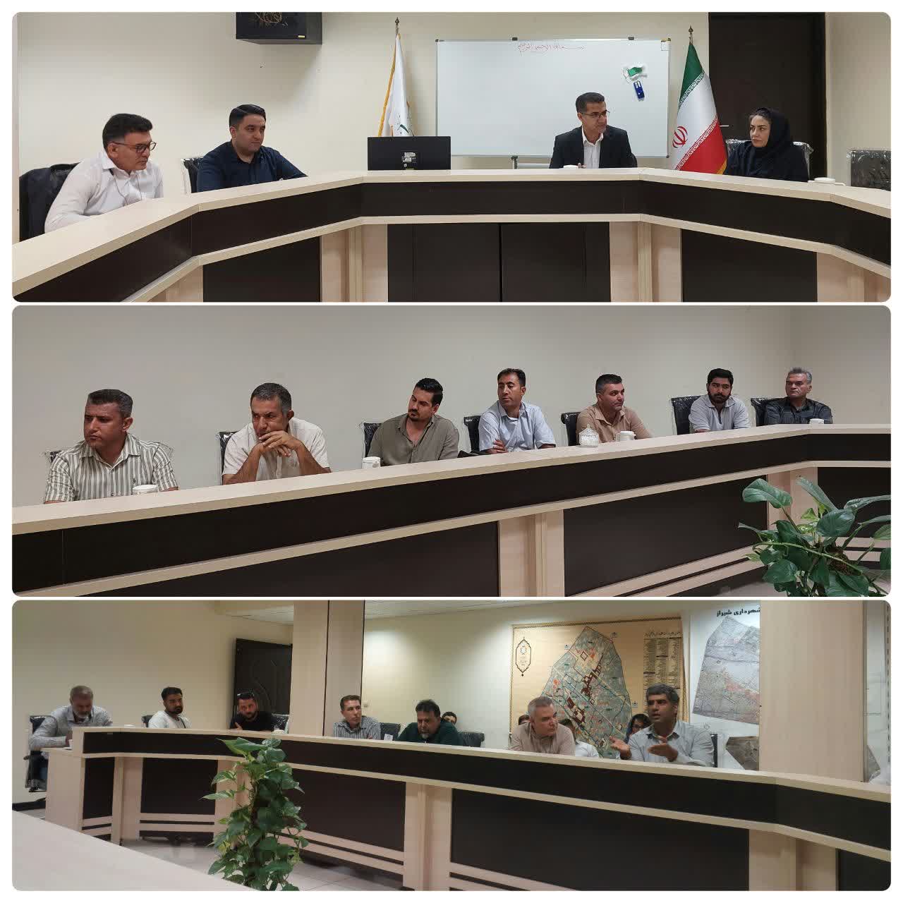 پیمانکاران بازوان توانمند شهرداری شیراز