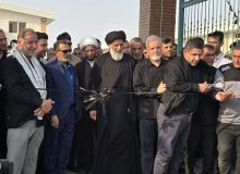 اهتزاز پرچم شاهچراغ(ع) در نقطه صفر مرزی؛ افتتاح موکب دائمی حضرت احمدبن موسی-شاهچراغ شهرداری شیراز در شلمچه