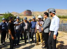 بازدید معتمدان محله‌های منطقه ۳ از پارک بزرگ آبی شیراز؛ روایتی از صداقت و پیشرفت شهری  