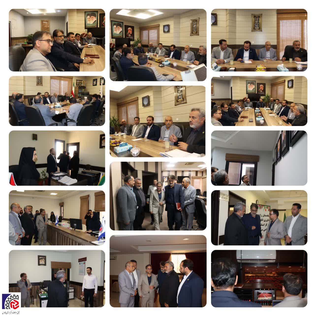 رشد اصناف و صنعت در استان فارس از اولویت های اتاق اصناف مرکز استان فارس است