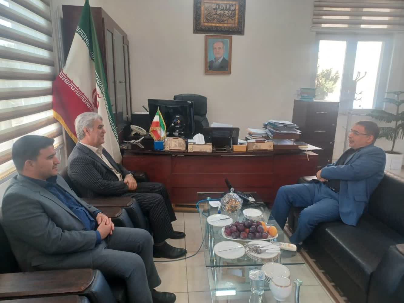 دیدار مدیرکل استاندارد فارس با معاون هماهنگی امور اقتصادی استانداری فارس