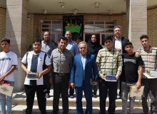 قدردانی مدیر آموزش و پرورش ناحیه سه شیراز از دانش‌آموزان دارای نیازهای ویژه