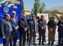 آغاز ساخت تصفیه‌خانه فاضلاب بیمارستان زرقان با کلنگ‌زنی مدیرکل حفاظت محیط زیست فارس