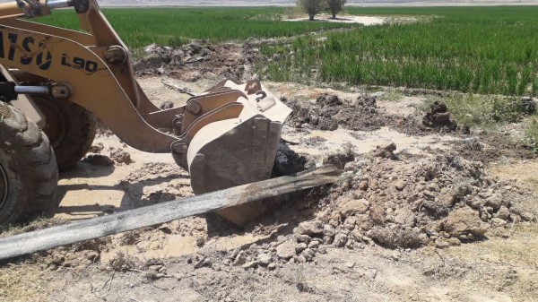 تثبیت رفع تصرف و انسداد چاه‌های غیرمجاز در محدوده سد درودزن