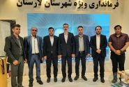 حضور مدیرکل دفتر امور شهری و شوراهای استانداری فارس در پاویون لارستان
