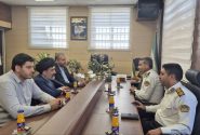 شهردار؛ رئیس و اعضای شورای اسلامی شهر صدرا با فرماندهان انتظامی استان فارس دیدار کردند