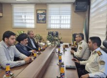 شهردار؛ رئیس و اعضای شورای اسلامی شهر صدرا با فرماندهان انتظامی استان فارس دیدار کردند