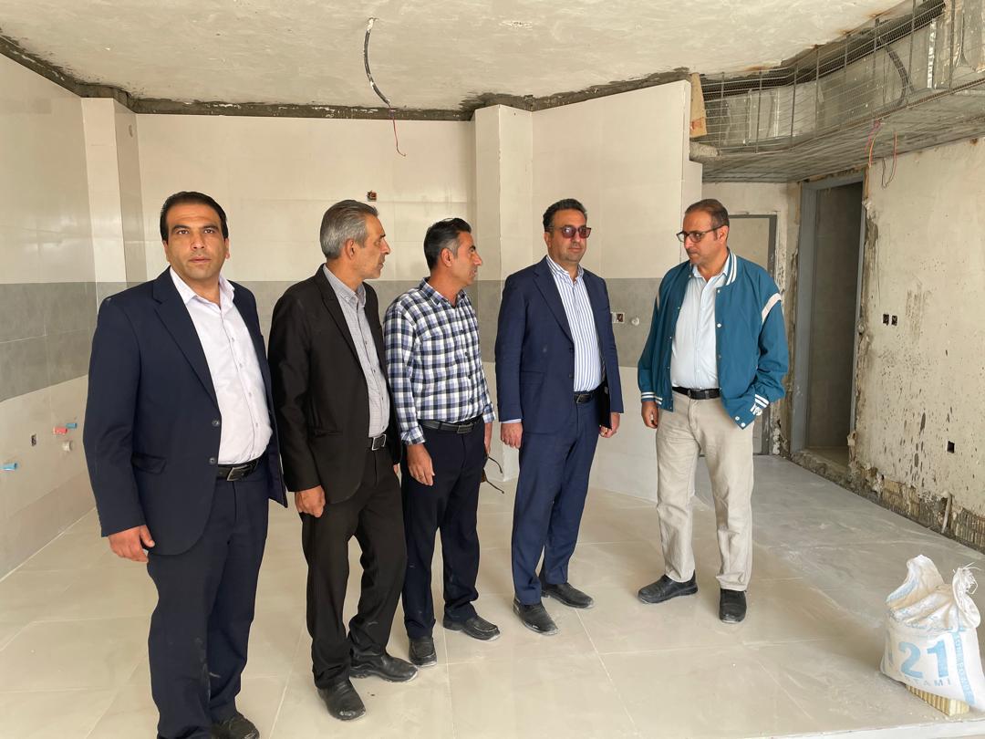 پروژه ۴۲۸ واحدی نهضت ملی مسکن آباده در مراحل پایانی اجرا و آمادهسازی برای افتتاح