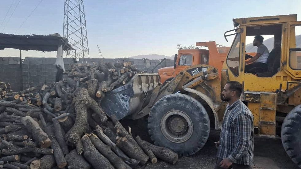 ۲۵ تن هیزم و ۱۱ تن زغال از قاچاقچیان چوب کشف شد/ برخورد قاطع با قاچاقچیان چوب در دستور کار دادستانی کازرون