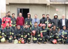 افزایش تاب‌آوری در برابر حوادث آتش‌سوزی؛ برگزاری مانور آموزشی آتش‌نشانی در شهرک‌های صنعتی فارس