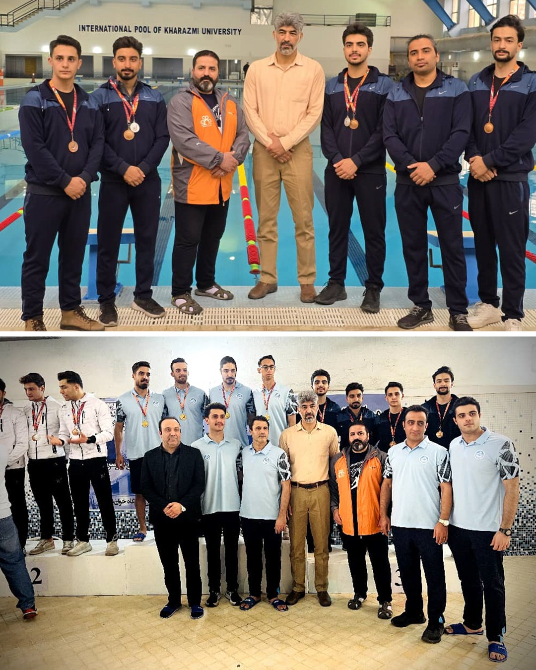 تیم نجات غریق دانشگاه شیراز موفق به کسب یک مدال نقره و برنز در مسابقات کشوری