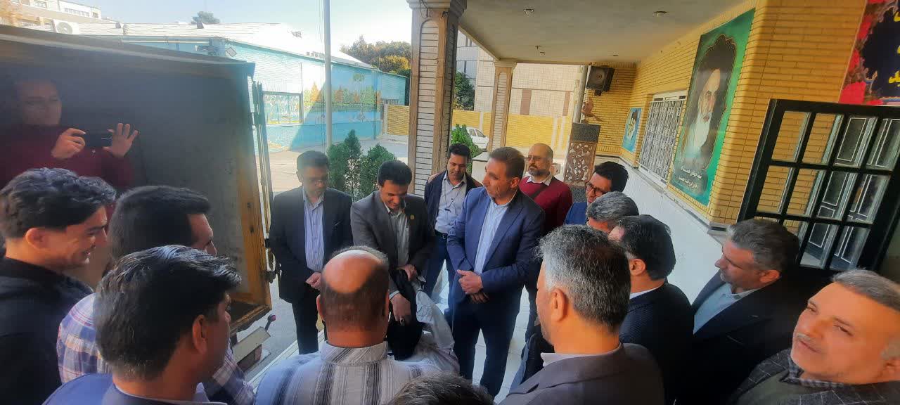 اتصال دبیرستان عشایری شهید بهشتی شیراز به شبکه فیبر نوری