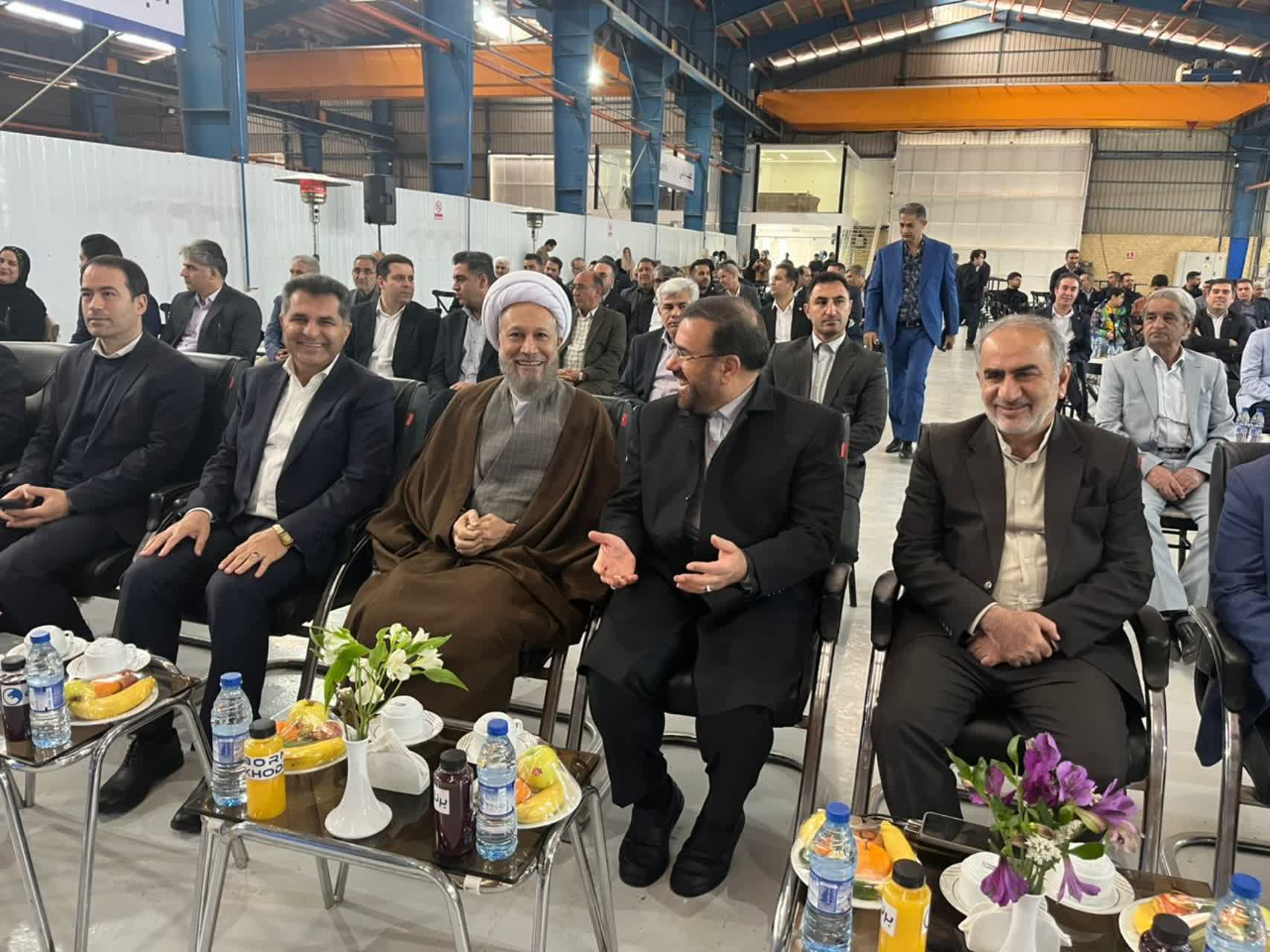 تأمین زیرساخت برق برای جهش صنعتی فارس؛ همراهی نواب قائدی در راهاندازی کارخانه برنا خودرو پارس