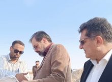 بازدید معاون اقتصادی و برنامه‌ریزی وزیر نیرو از پروژه‌های حیاتی انتقال برق بوشهر