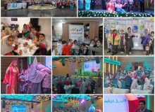 ۲۵۰ دانش‌آموز ابتدایی با پیام مشترک؛ آب را باید درست مصرف کرد