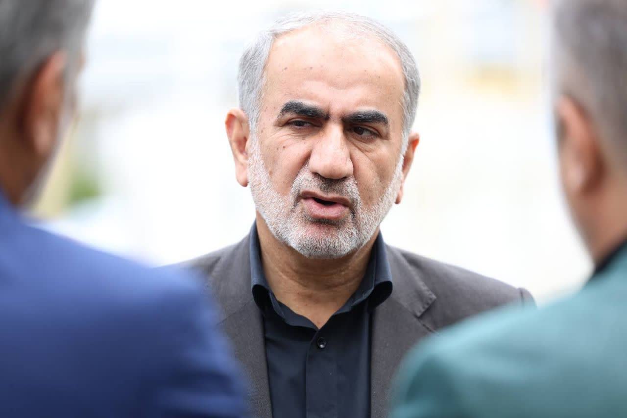 بازدید قادری از قطعات ۱ و ۲ خط آهن شیراز بوشهر 