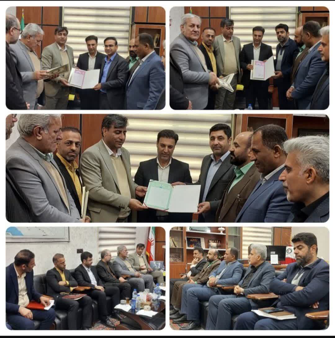 حل معضل ۷۰ ساله تثبیت اراضی شهر مهر با حضور مدیرکل ثبت فارس