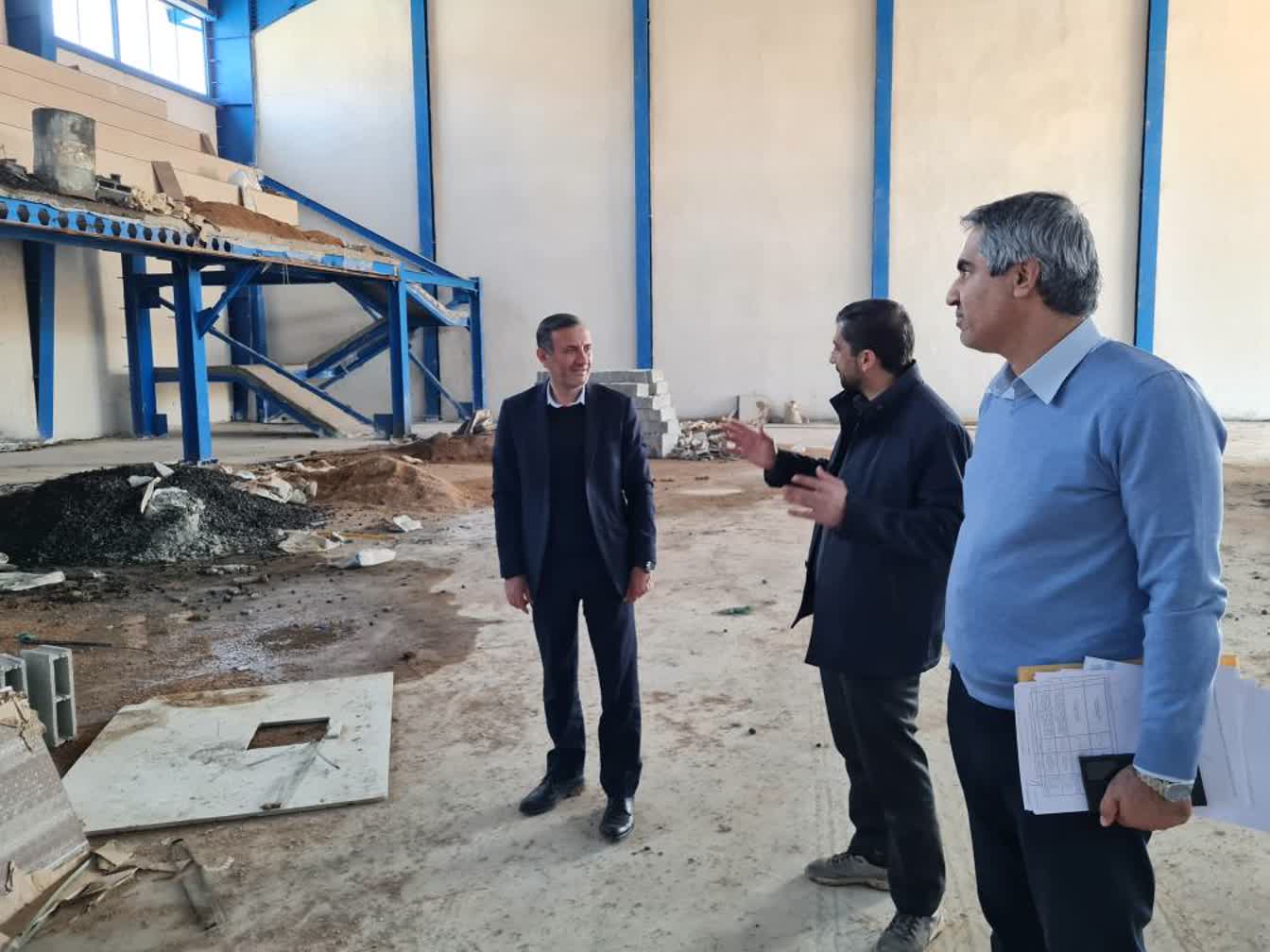 روند پیشرفت پروژه پارک پردیس سلامت و سایر طرح‌های عمرانی در پردیس سلامت شهید دوران دانشگاه بررسی شد