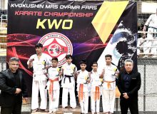 درخشش کاراته‌کاهای لارستان در مسابقات قهرمانی کیوکوشین استان فارس