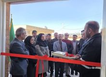  بهره برداری از پایگاه سلامت شهری شهید بهشتی شهرستان آباده